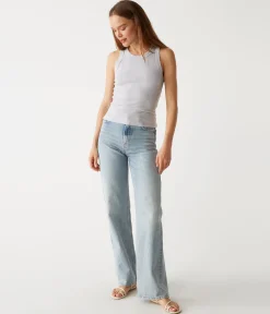 Gina Ribbed Crop Tank