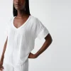 Gretna Fabric Mixed Tee