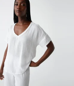 Gretna Fabric Mixed Tee