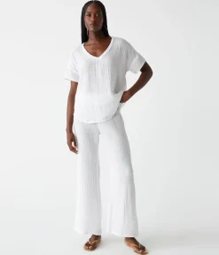 Gretna Fabric Mixed Tee
