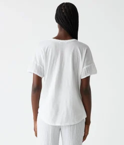 Gretna Fabric Mixed Tee