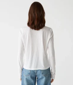 Hailie Rib Mixed Tee