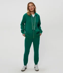 Harper Plush Terry Zip-Up Hoodie