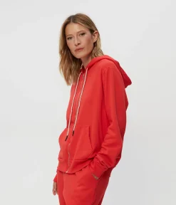 Harper Plush Terry Zip-Up Hoodie