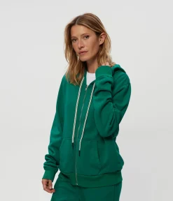 Harper Plush Terry Zip-Up Hoodie