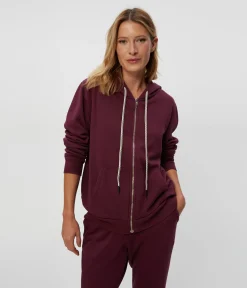 Harper Plush Terry Zip-Up Hoodie