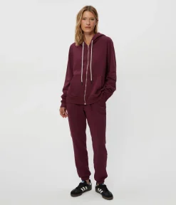 Harper Plush Terry Zip-Up Hoodie