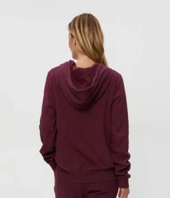Harper Plush Terry Zip-Up Hoodie