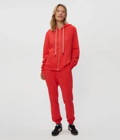 Harper Plush Terry Zip-Up Hoodie