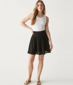 Havana Smocked Gauze Skirt