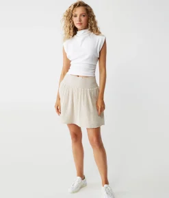 Havana Smocked Gauze Skirt