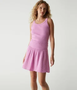 Havana Smocked Gauze Skirt