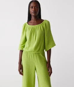 Isabel Convertible Gauze Top
