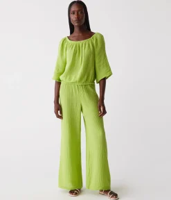 Isabel Convertible Gauze Top
