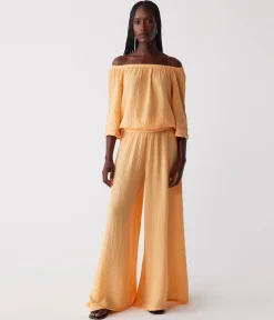 Isabel Convertible Gauze Top