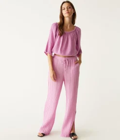 Isabel Convertible Gauze Top