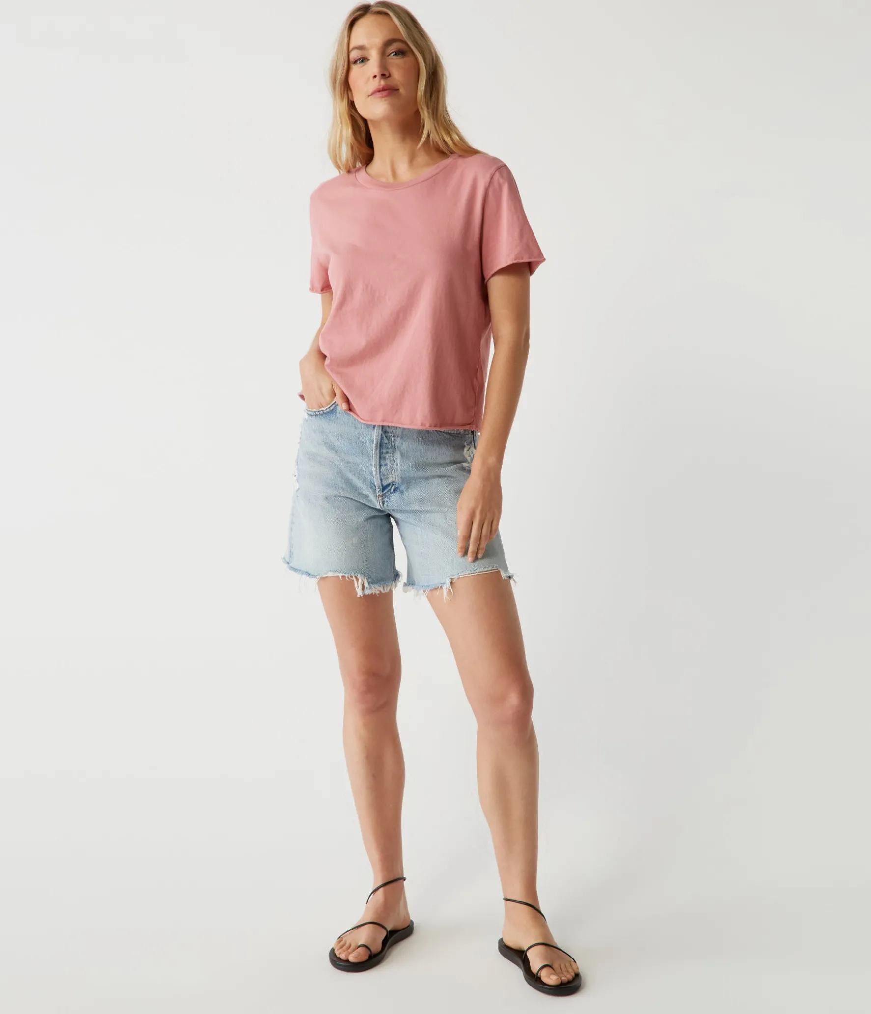 Jackie Crew Neck Tee