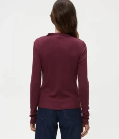 Janine Mock Neck Top