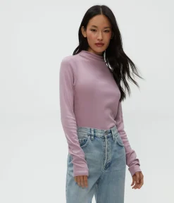 Janine Mock Neck Top