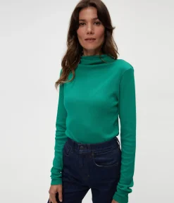 Janine Mock Neck Top