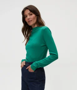 Janine Mock Neck Top