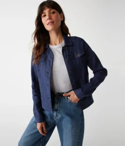 Jean Linen Jacket