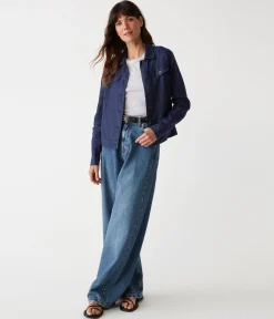 Jean Linen Jacket