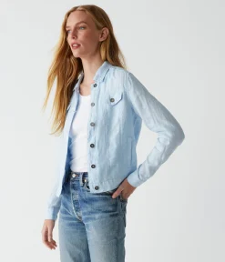 Jean Linen Jacket
