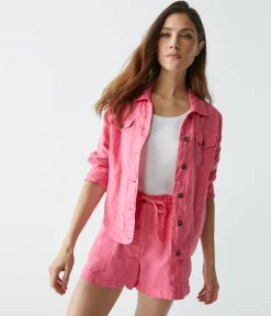 Jean Linen Jacket