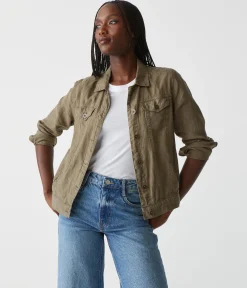 Jean Linen Jacket