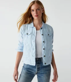 Jean Linen Jacket