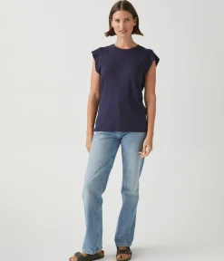 Joey Power Shoulder Tee