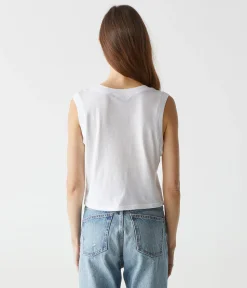 Johnnie Cropped Muscle Tank