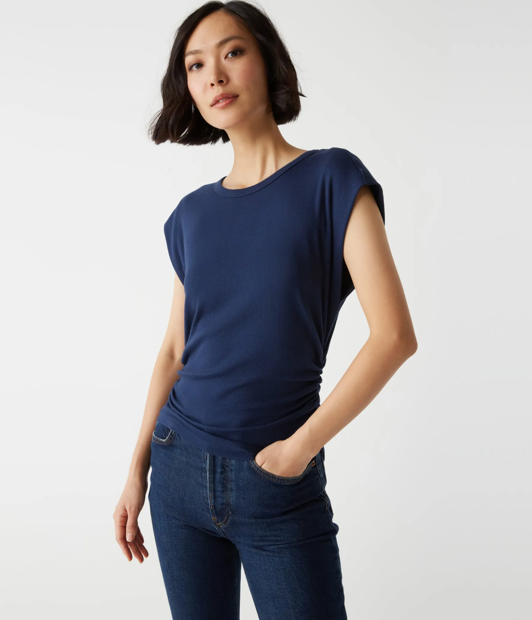 Joni Power Shoulder Tee