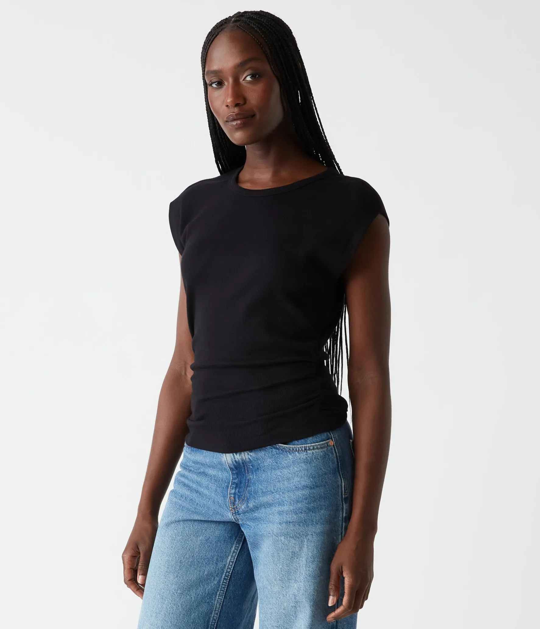 Joni Power Shoulder Tee