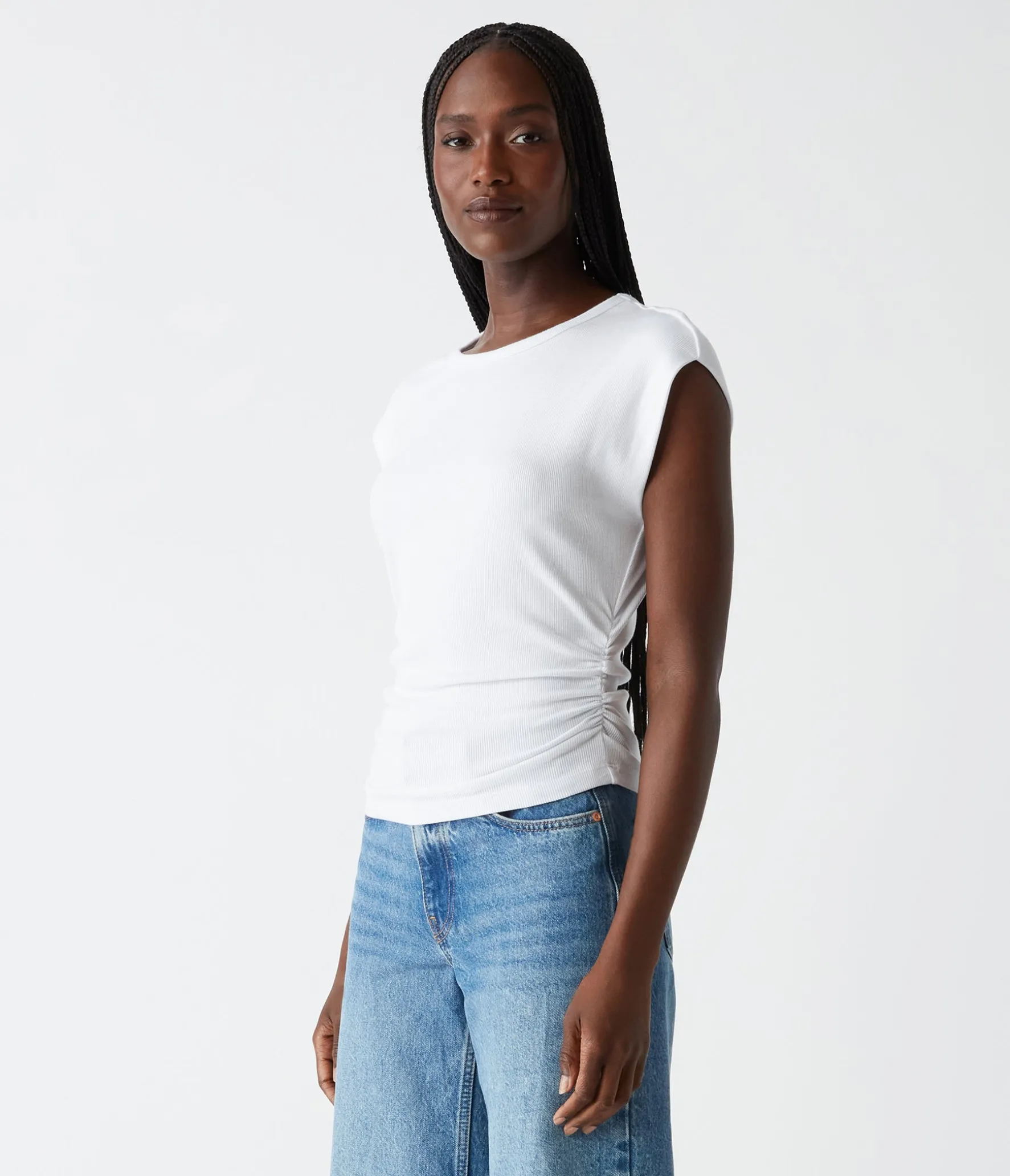 Joni Power Shoulder Tee