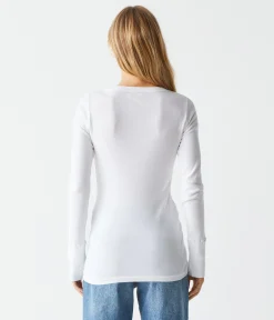 Legacy Supima Tee with Raw Edge