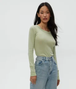 Legacy Supima Tee with Raw Edge