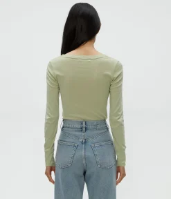 Legacy Supima Tee with Raw Edge