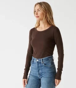 Legacy Supima Tee with Raw Edge