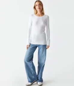 Legacy Supima Tee with Raw Edge