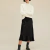 Leila Bias Midi Skirt