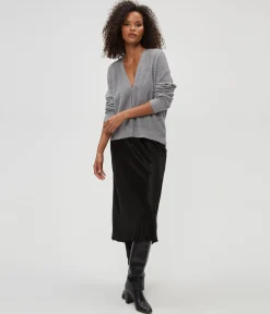Leila Bias Midi Skirt