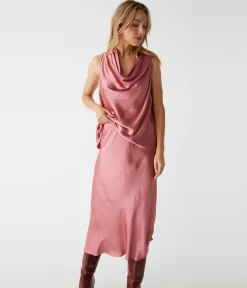 Leila Bias Midi Skirt