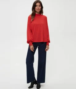 Lila Mock Neck Top