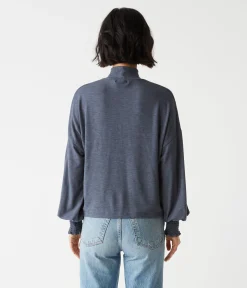 Lila Mock Neck Top