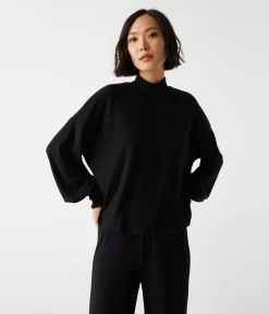 Lila Mock Neck Top