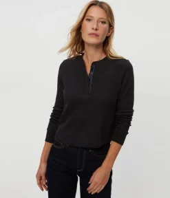 Lina Thermal Henley Tee