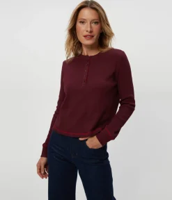 Lina Thermal Henley Tee