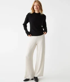 Maude Mock Neck Cashmere Sweater